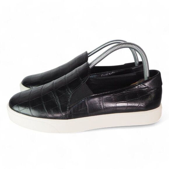 Cole Haan Grandpro Spectator 2.0 Croc Slip-on Loafers Black W21658 Women's 8.5B - Picture 2 of 11